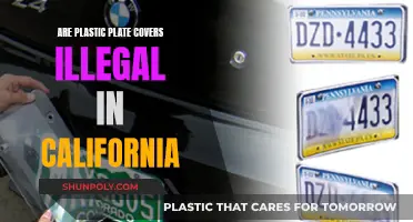 Plastic Plate Covers: California's Law and Your Options