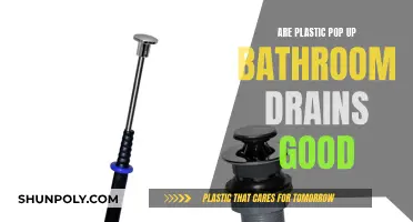Plastic Pop-Up Bathroom Drains: Good or Bad?