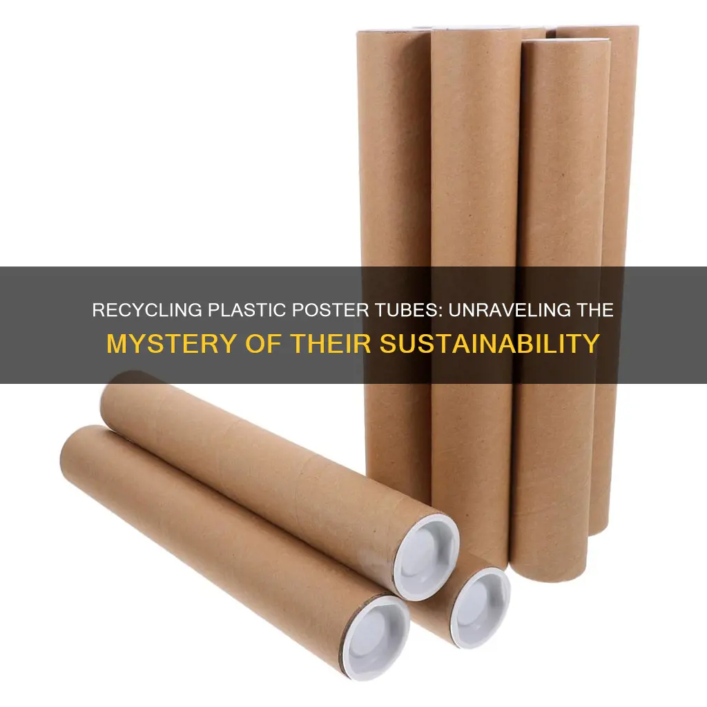 are plastic poster tubes recyclable