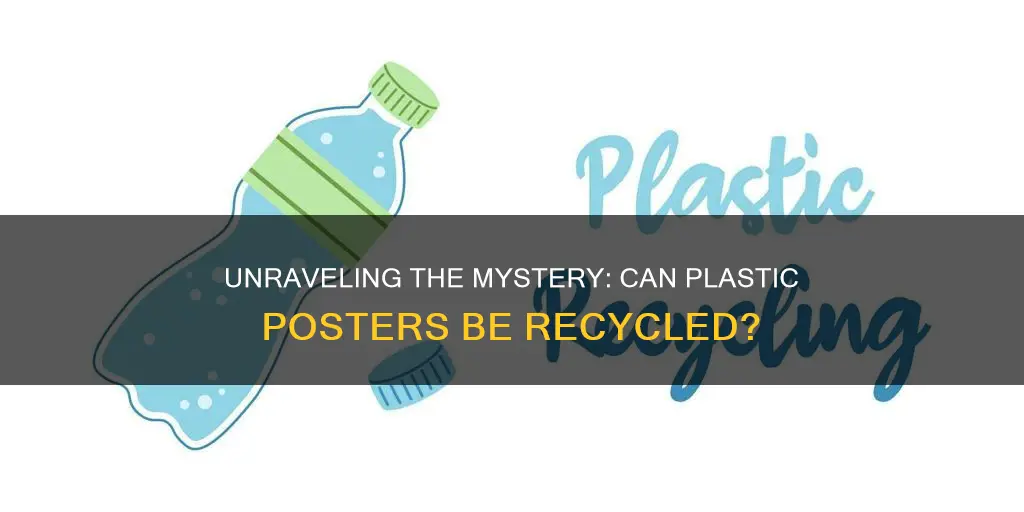 are plastic posters recyclable