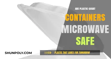 Plastic Quart Containers: Safe to Microwave?