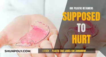 Plastic Retainers: Should They Cause Pain?
