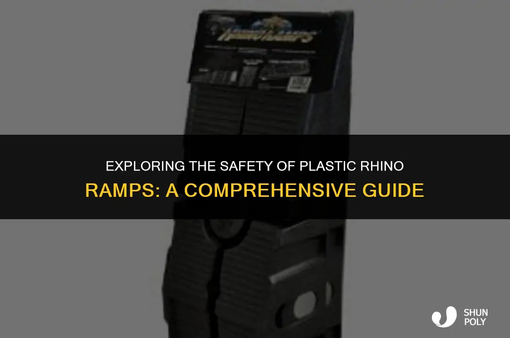 are plastic rhino ramps safe