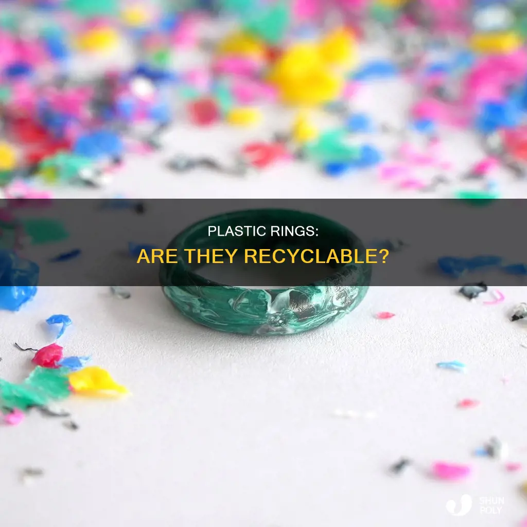 are plastic rings recyclable