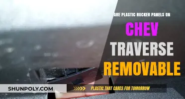 Can You Remove Chevy Traverse Plastic Rocker Panels? A Guide