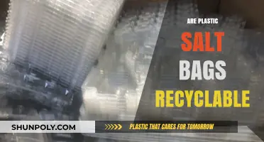 How to Recycle Plastic Salt Bags?