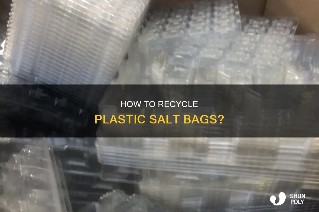 are plastic salt bags recyclable