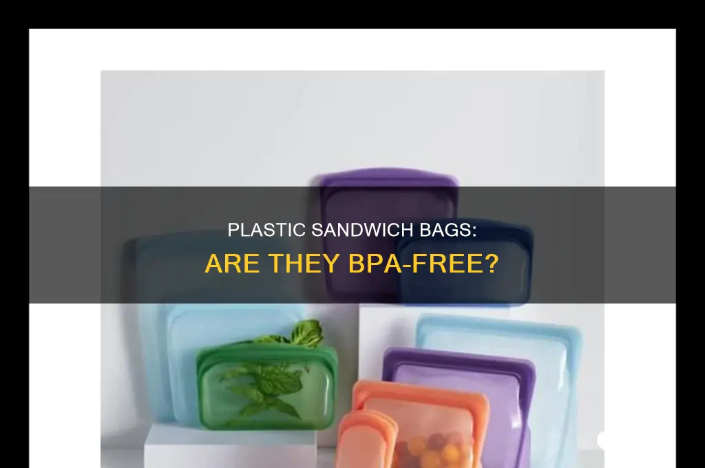are plastic sandwich bags bpa free
