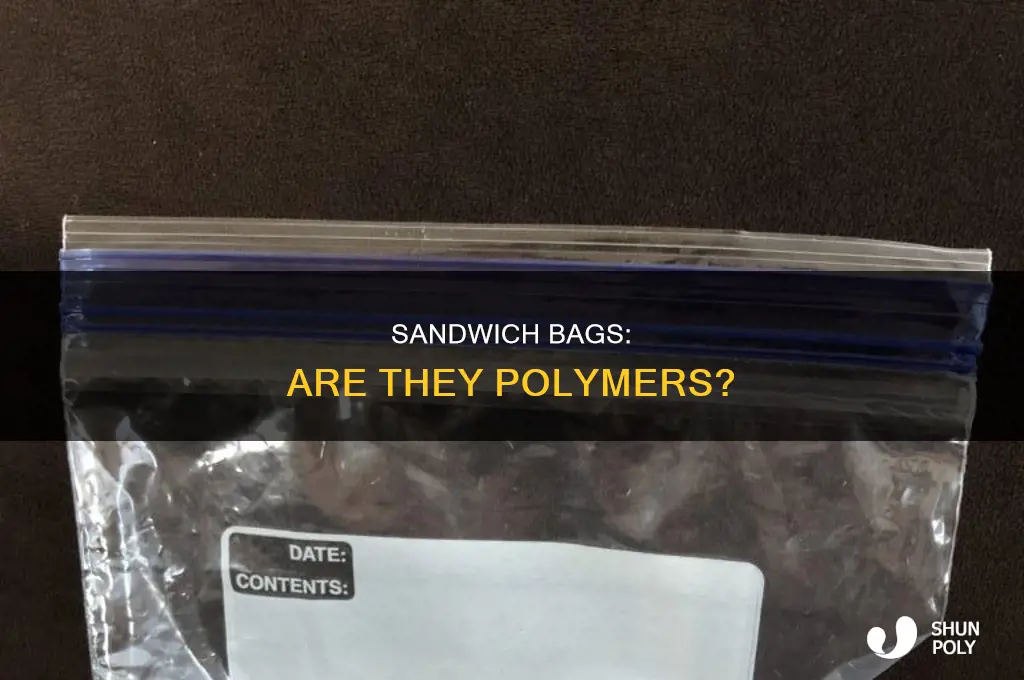 are plastic sandwich bags polymers