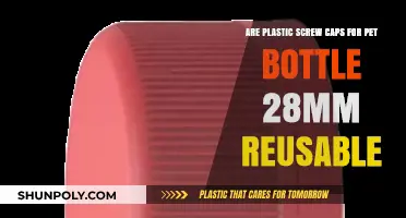 Reusing 28mm Plastic Screw Caps: Eco-Friendly Options for PET Bottles