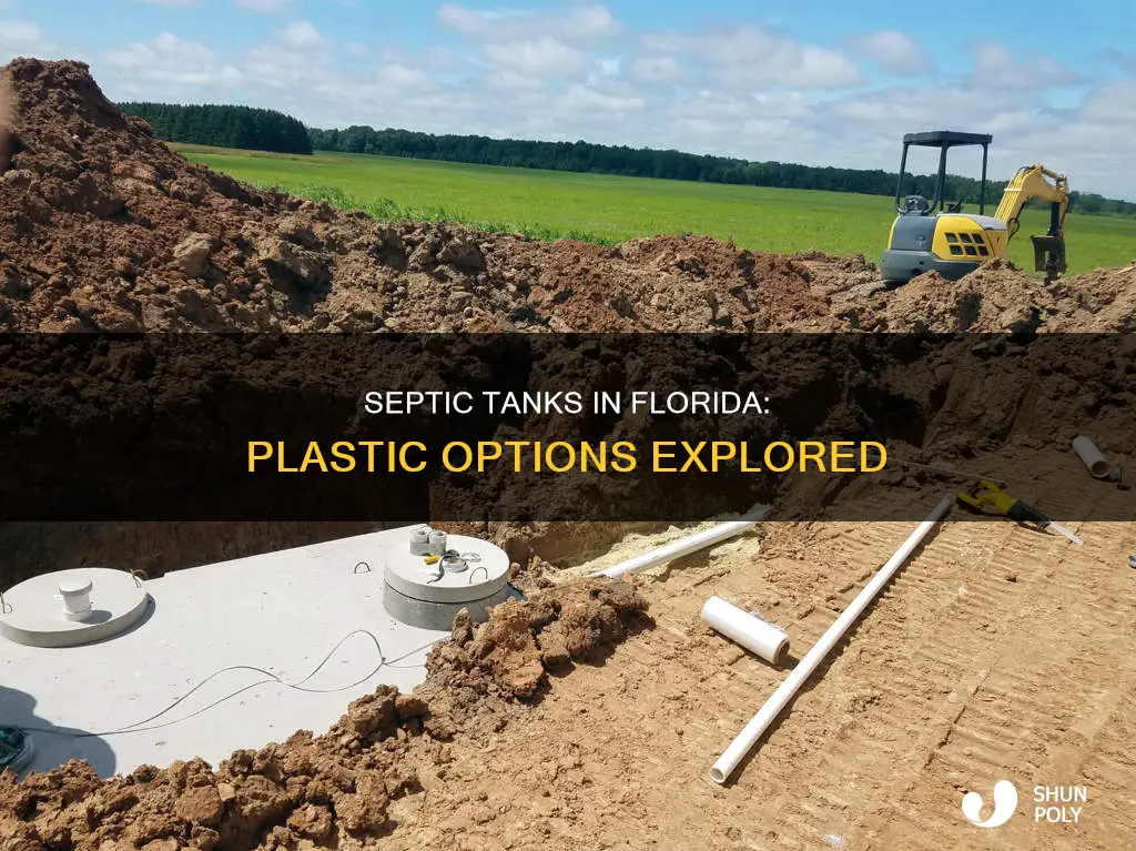 are plastic septic tanks allowed in florida