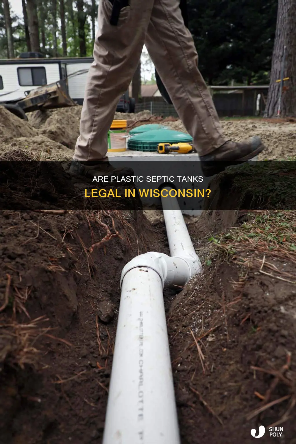 are plastic septic tanks legal in wi