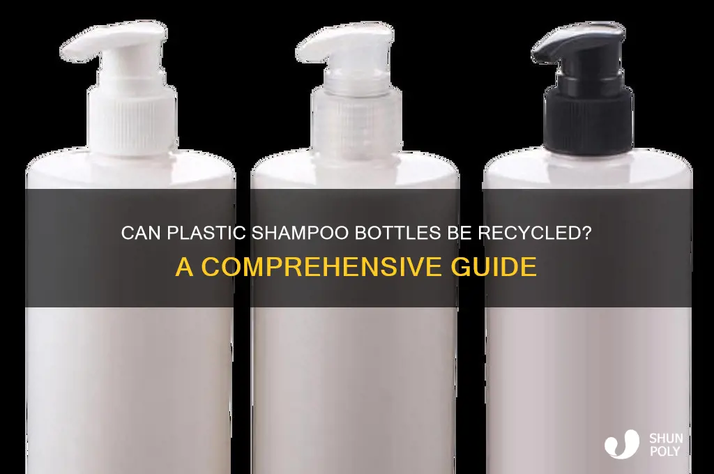 are plastic shampoo bottles recyclable