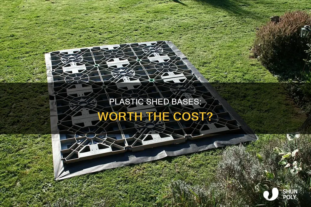 are plastic shed bases any good