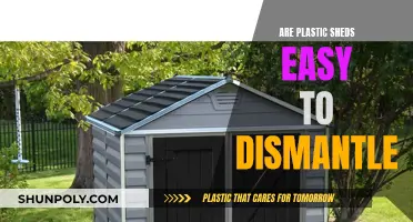 How to Easily Dismantle Plastic Sheds?