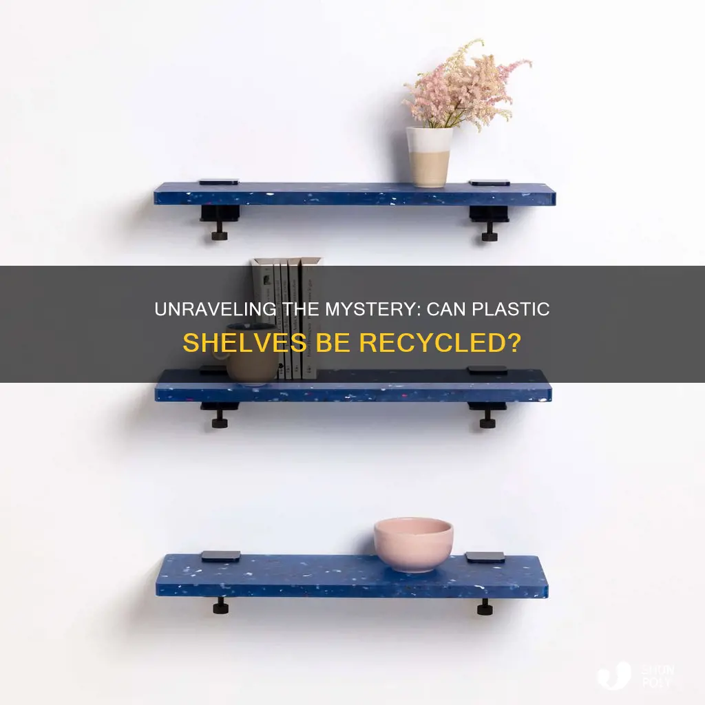 are plastic shelves recyclable