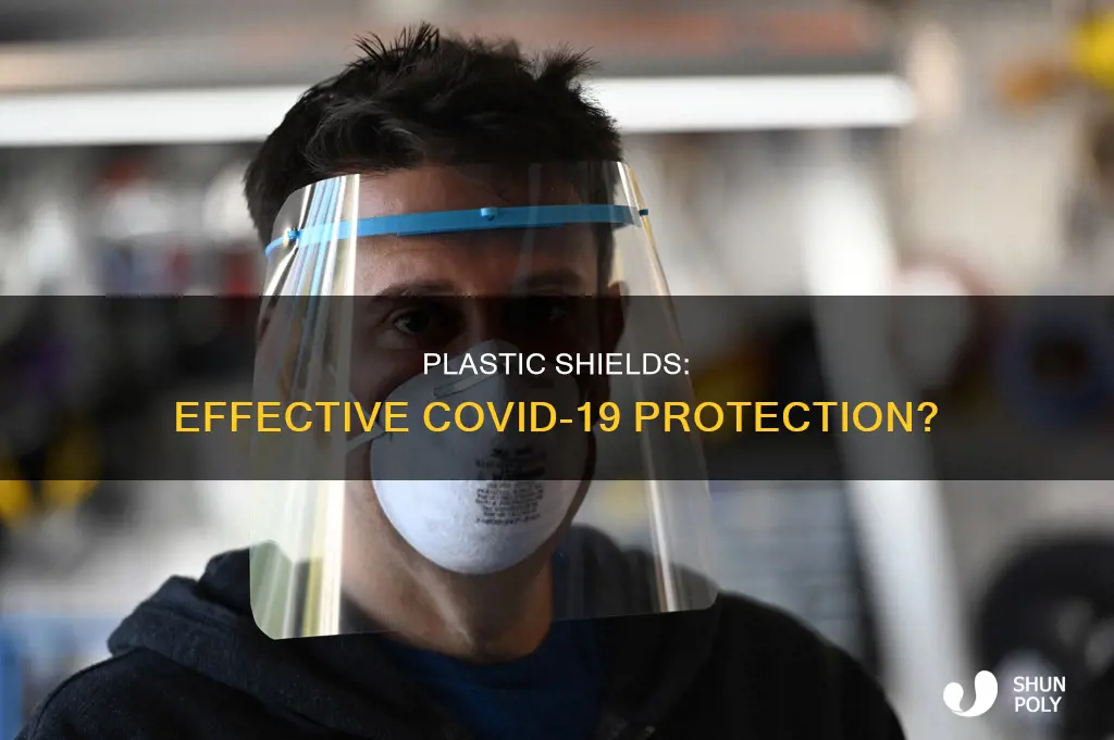 are plastic shields effective against covid