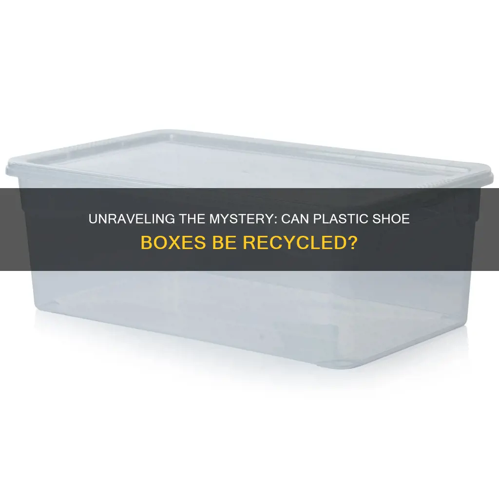 are plastic shoe boxes recyclable