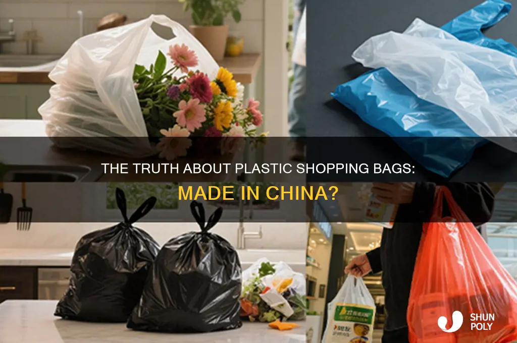 are plastic shopping bags made in china
