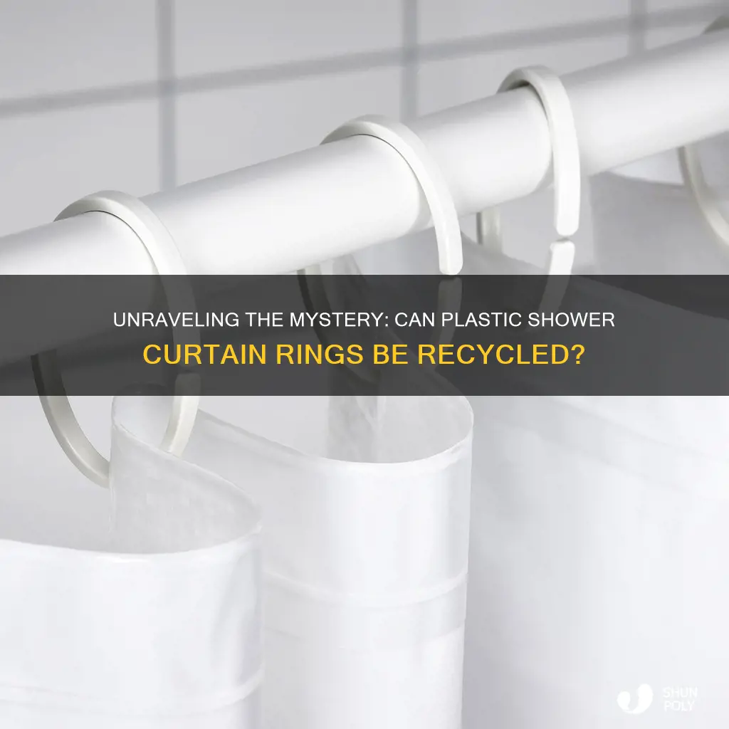 are plastic shower curtain rings recyclable