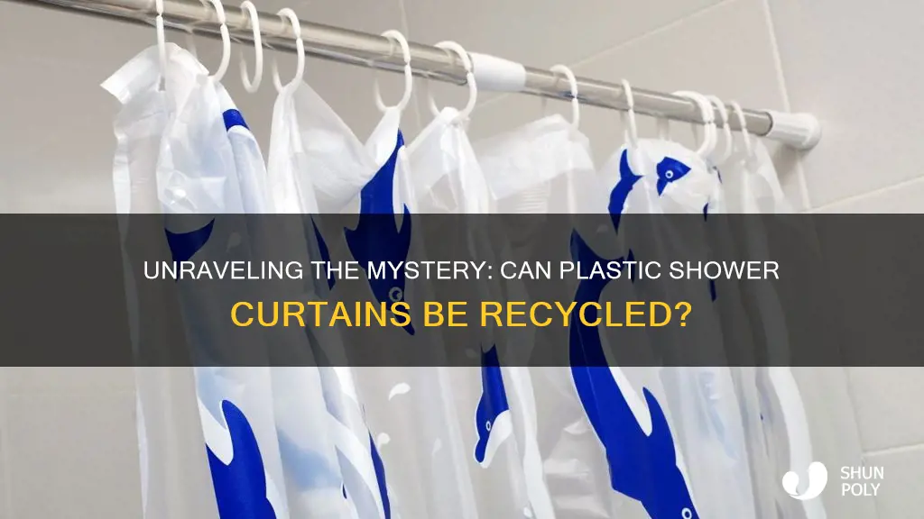 are plastic shower curtains recyclable