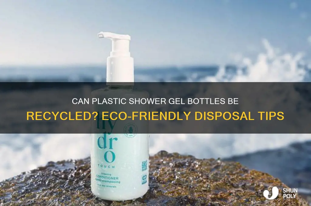 are plastic shower gel bottles recyclable