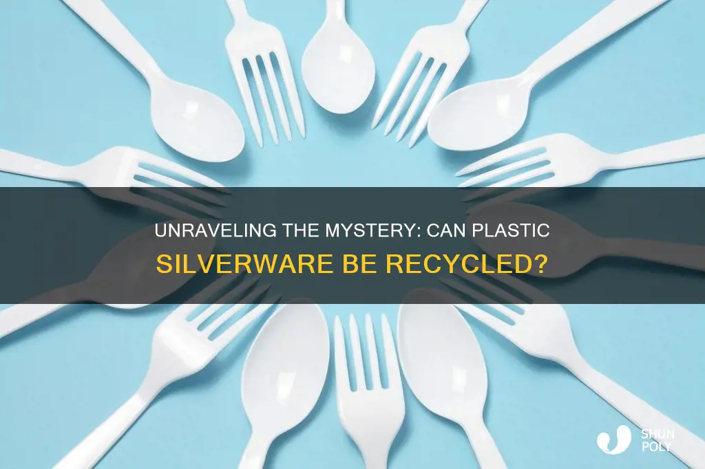 are plastic silverware recyclable