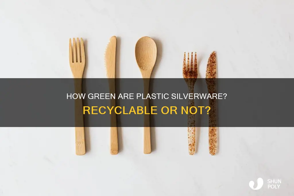 are plastic silverware recyclable