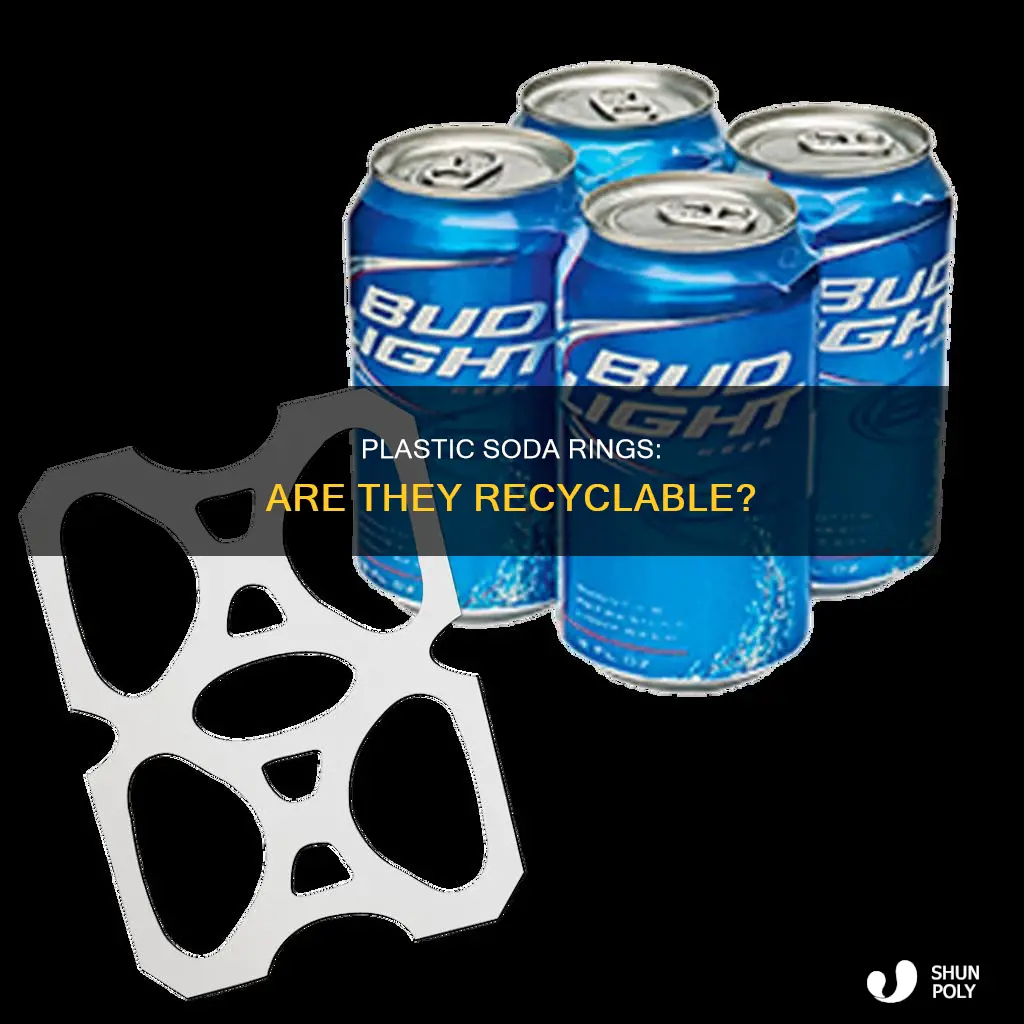 are plastic soda rings recyclable earth 911