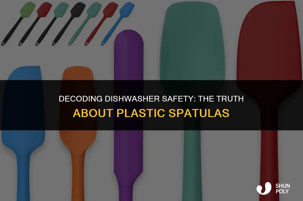 are plastic spatulas dishwasher safe