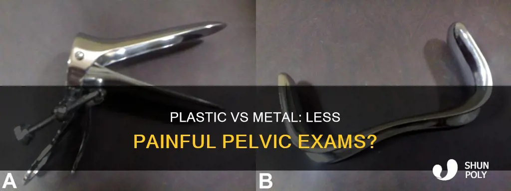 are plastic speculums less paninful than metal
