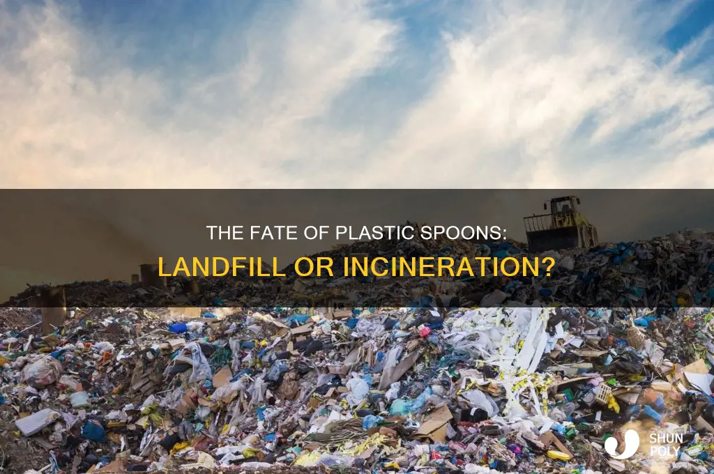 are plastic spoons landfill or incineratied