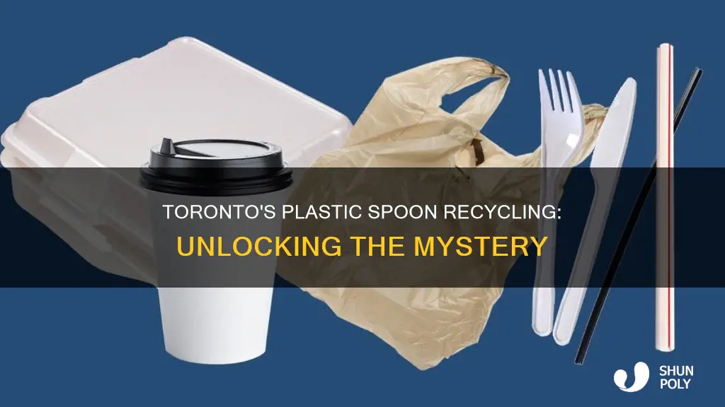 are plastic spoons recyclable toronto