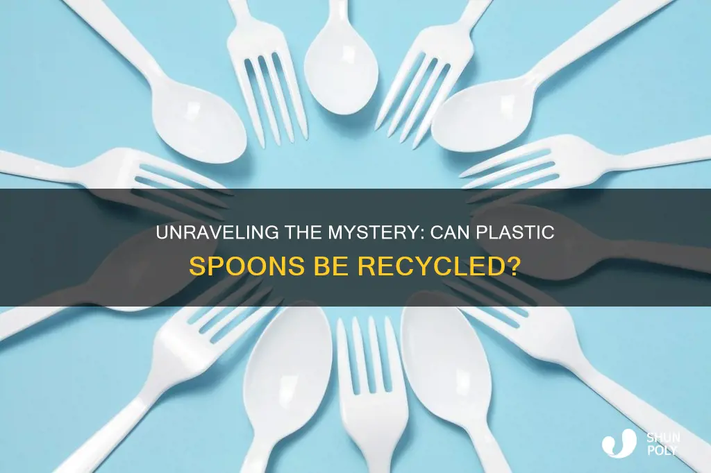 are plastic spoons recyclable