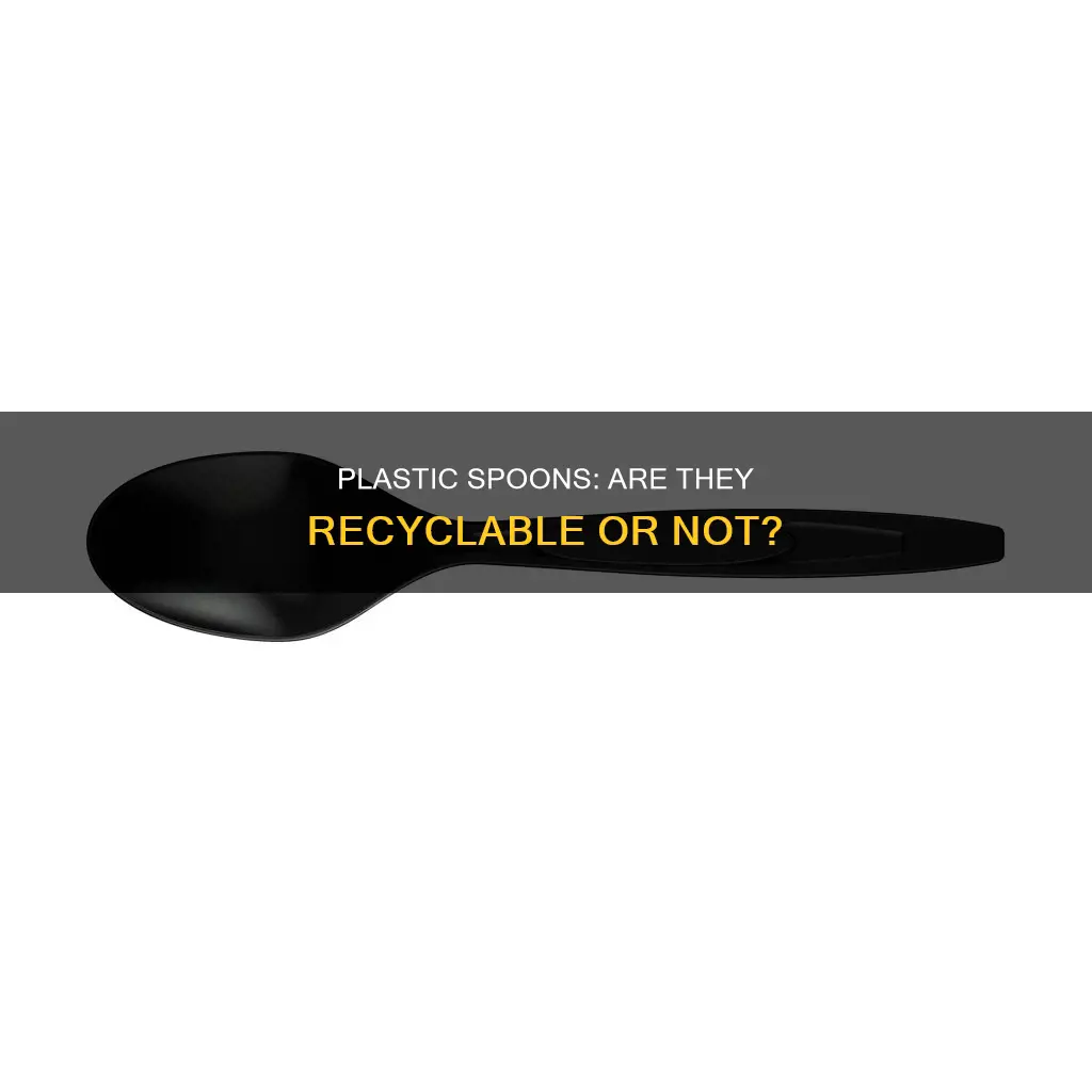 are plastic spoons recyclable