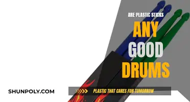 Plastic Sticks: Good Choice for Drums?
