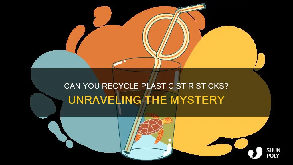 are plastic stir sticks recyclable