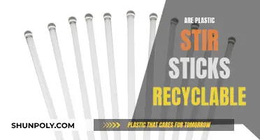 Stir Sticks' Plastic Pollution: Are They Recyclable?