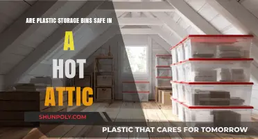 Are Plastic Storage Bins Safe in a Hot Attic?