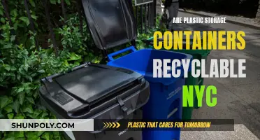 Recycling Plastic Storage Containers in NYC: What You Need to Know