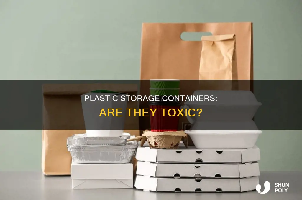 are plastic storage containers toxic
