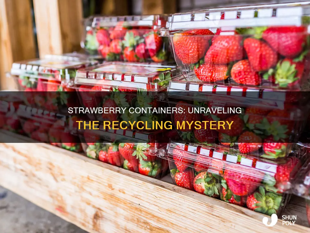 are plastic strawberry containers recyclable