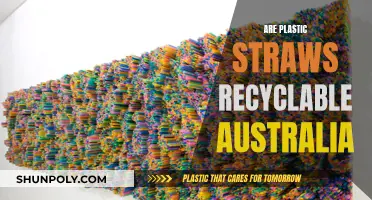 Plastic Straws: Australia's Recycling Conundrum: Can They Be Recycled?