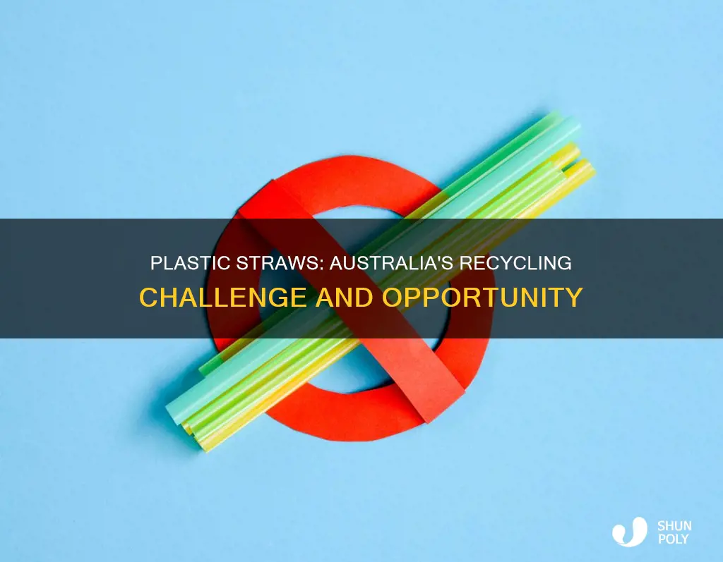 are plastic straws recyclable australia