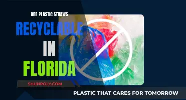 Florida's Plastic Straws: Are They Recyclable?