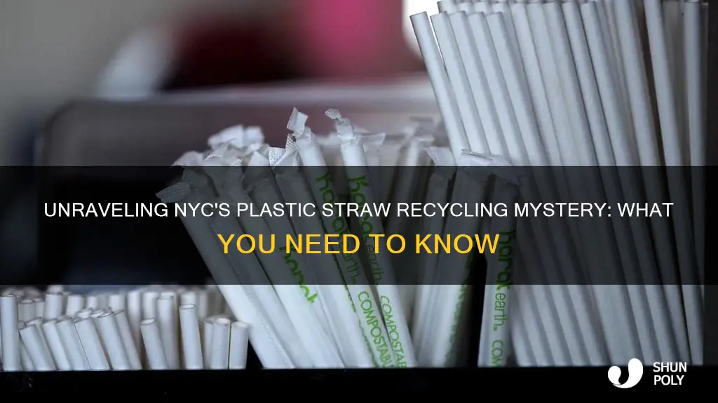 are plastic straws recyclable in nyc