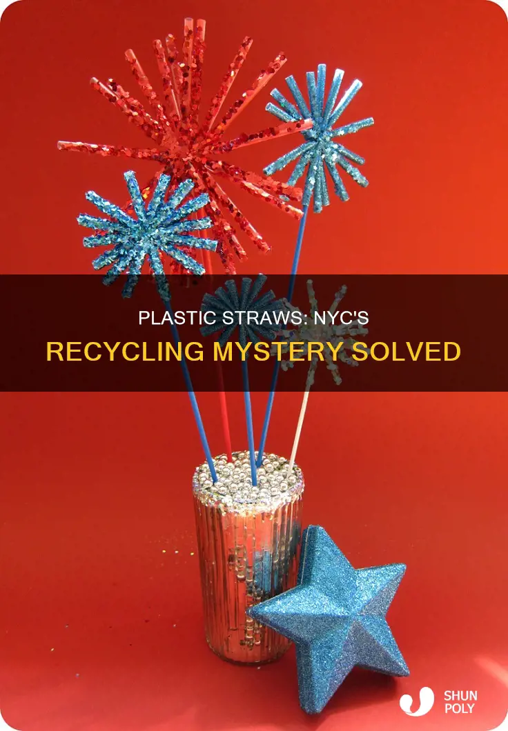 are plastic straws recyclable in nyc