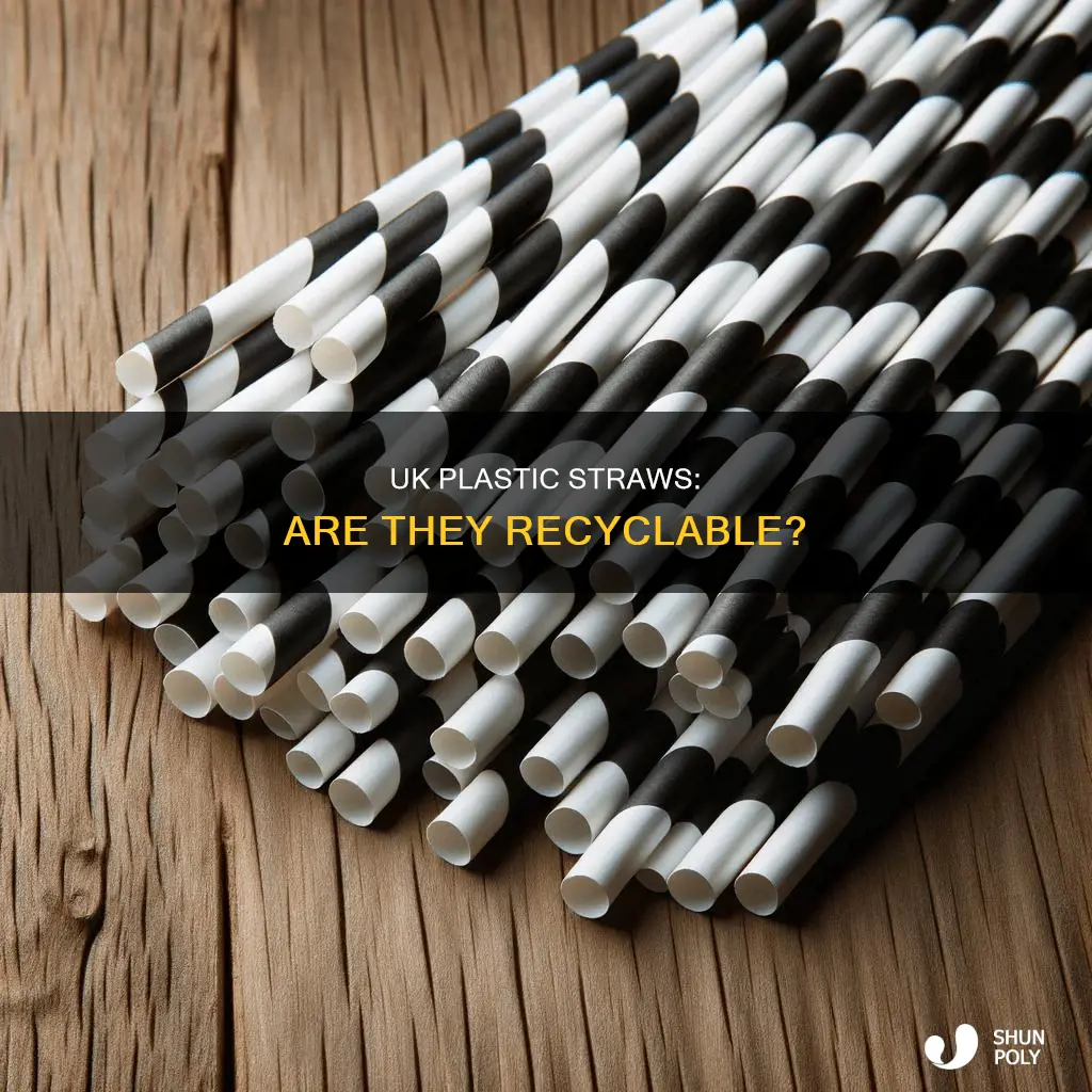 are plastic straws recyclable uk