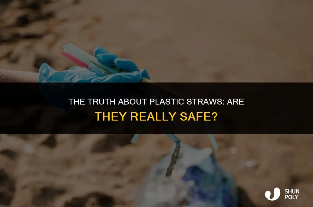 are plastic straws safe