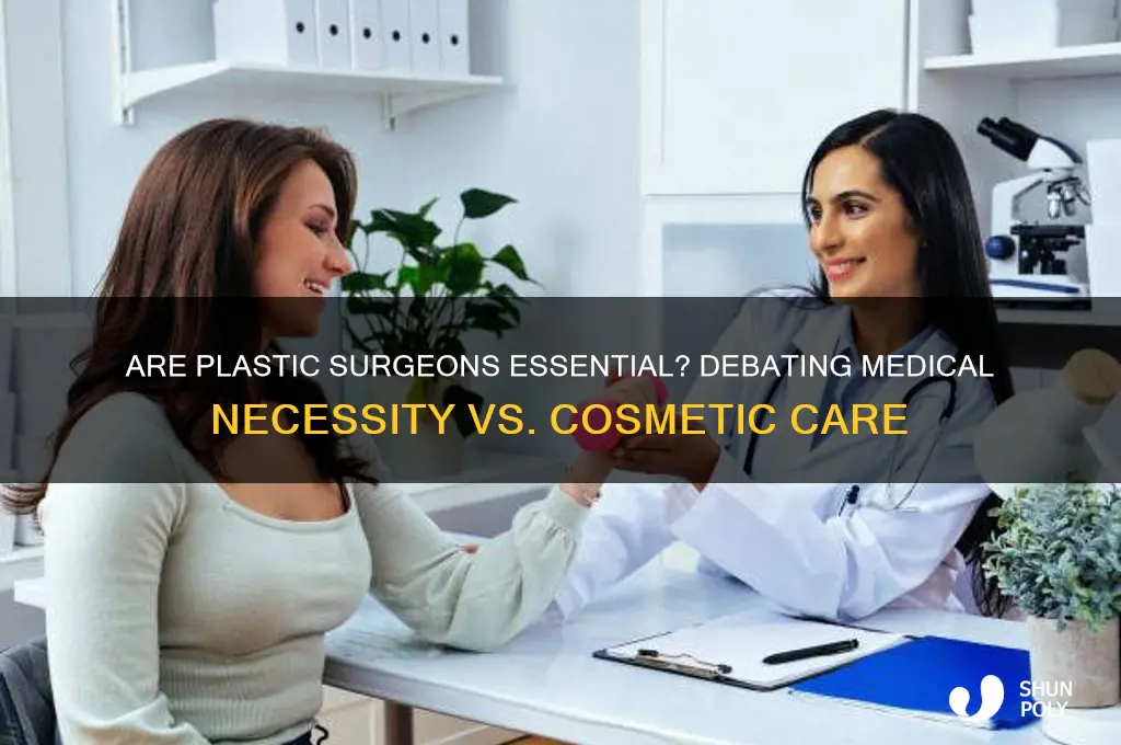 are plastic surgeons considered essential